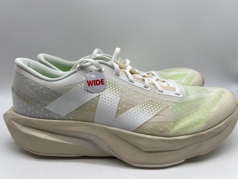 New Balance FuelCell Rebel v4 Men's Size 11.5 MFCXLJ4 White Linen New